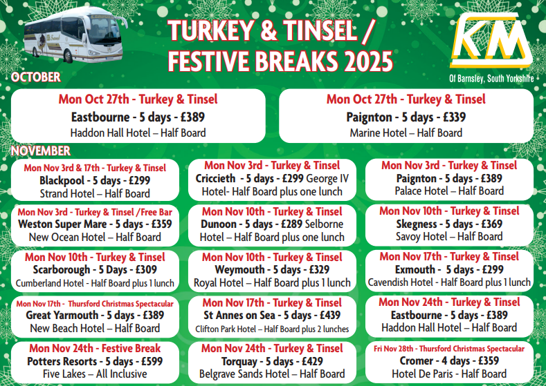 TURKEY & TINSEL NOV